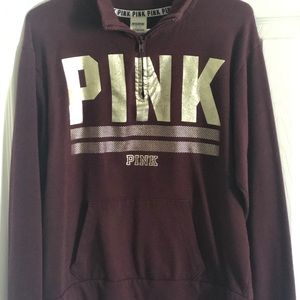 Maroon victoria secret sweater